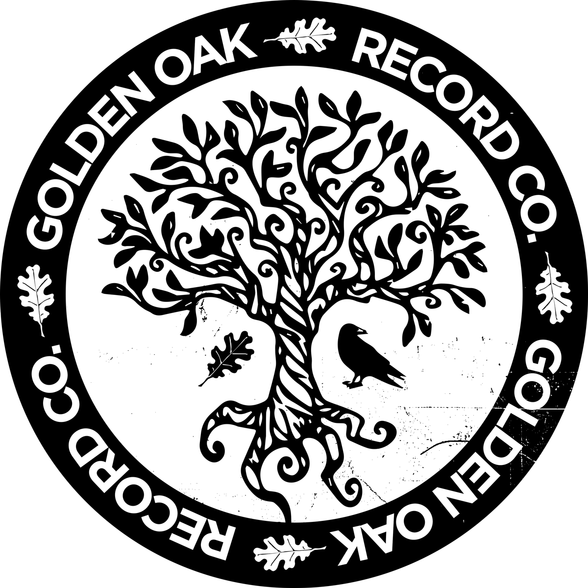 Golden Oak Record Co. Logo